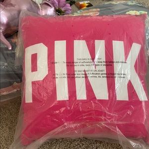 —-SOLD VS PINK pillow